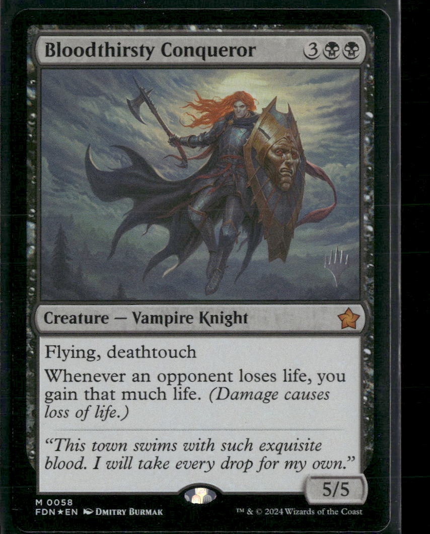 Promo Pack: Edge of Eternities Bloodthirsty Conqueror #58
