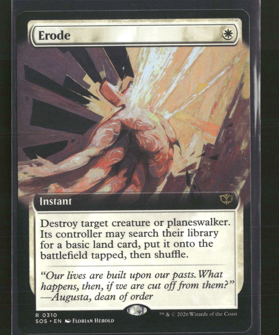 Secrets of Strixhaven Erode (Extended Art) #310
