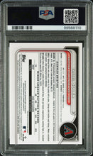 2024 Bowman Chrome Prospect Auto Yassel Soler Pros Au-Reptilian Red Ref PSA 7