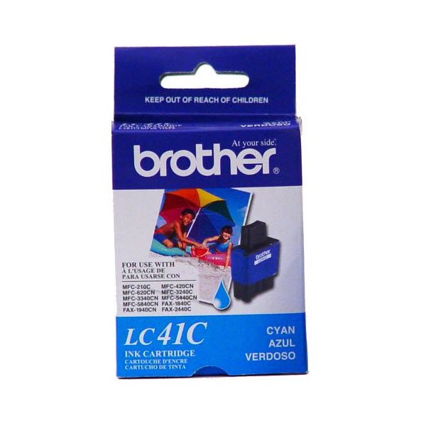 New, Pre-Owned - Brother LC41C Cyan Ink Cartridge