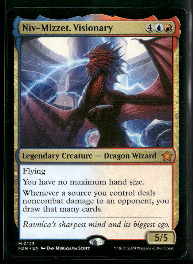 Foundations Niv-Mizzet, Visionary #123