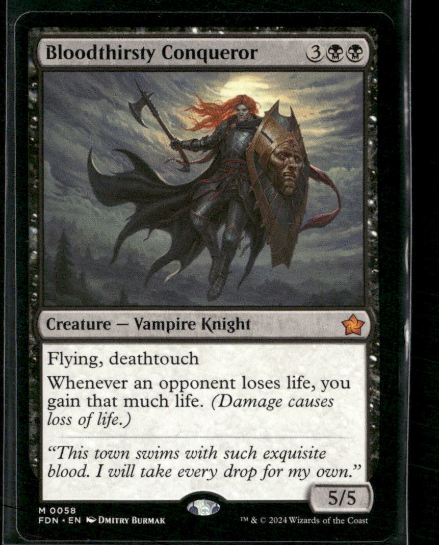 Foundations Bloodthirsty Conqueror #58