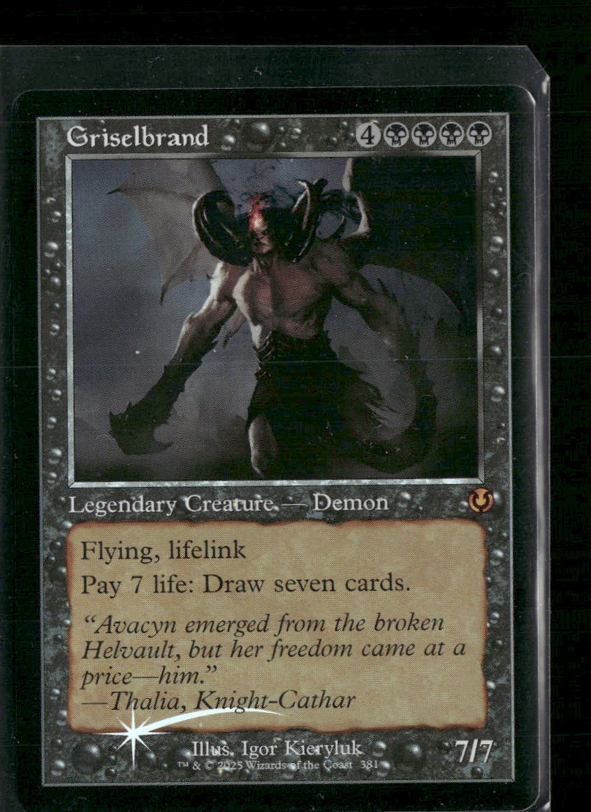 Innistrad Remastered Griselbrand (Retro Frame) #381