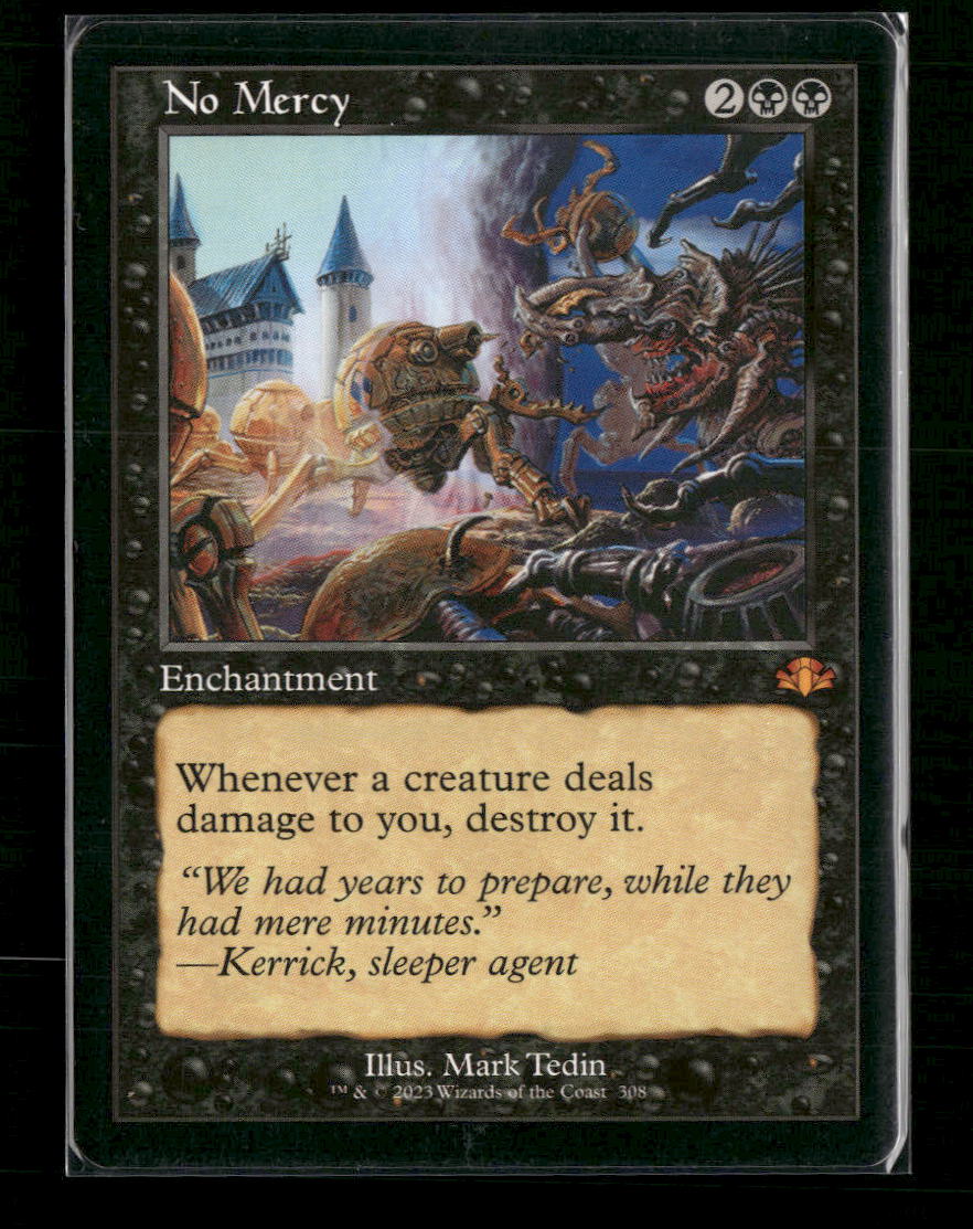 Dominaria Remastered No Mercy (Retro Frame) #308