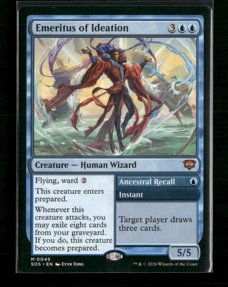 Secrets of Strixhaven Emeritus of Ideation #45