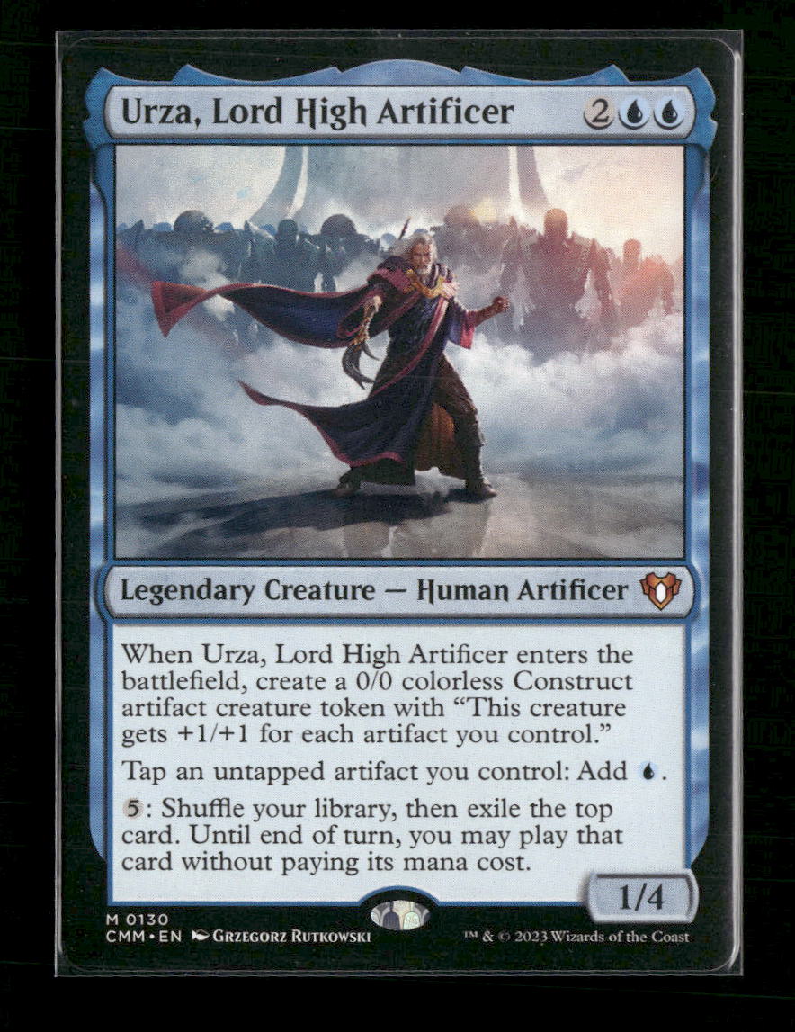 Commander Masters Urza, Lord High Artificer #130