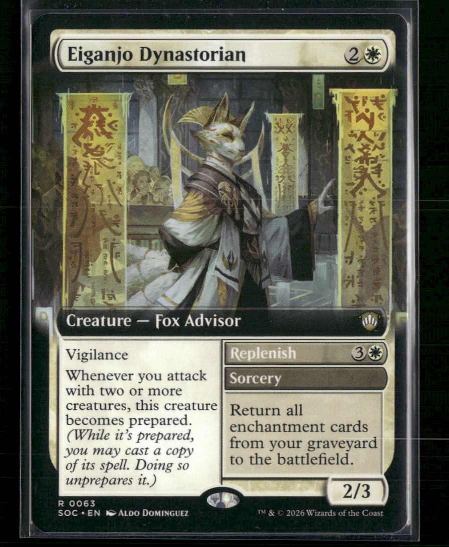 Commander: Secrets of Strixhaven Eiganjo Dynastorian (Extended Art) #63