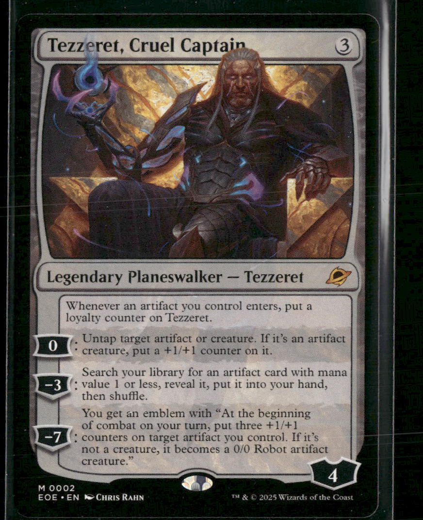 Edge of Eternities Tezzeret, Cruel Captain #2