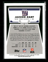 2025 Topps Chrome 1975 Topps Jaxson Dart #1975-25