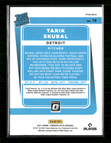 2021 Donruss Optic Pink Tarik Skubal Rookie #79
