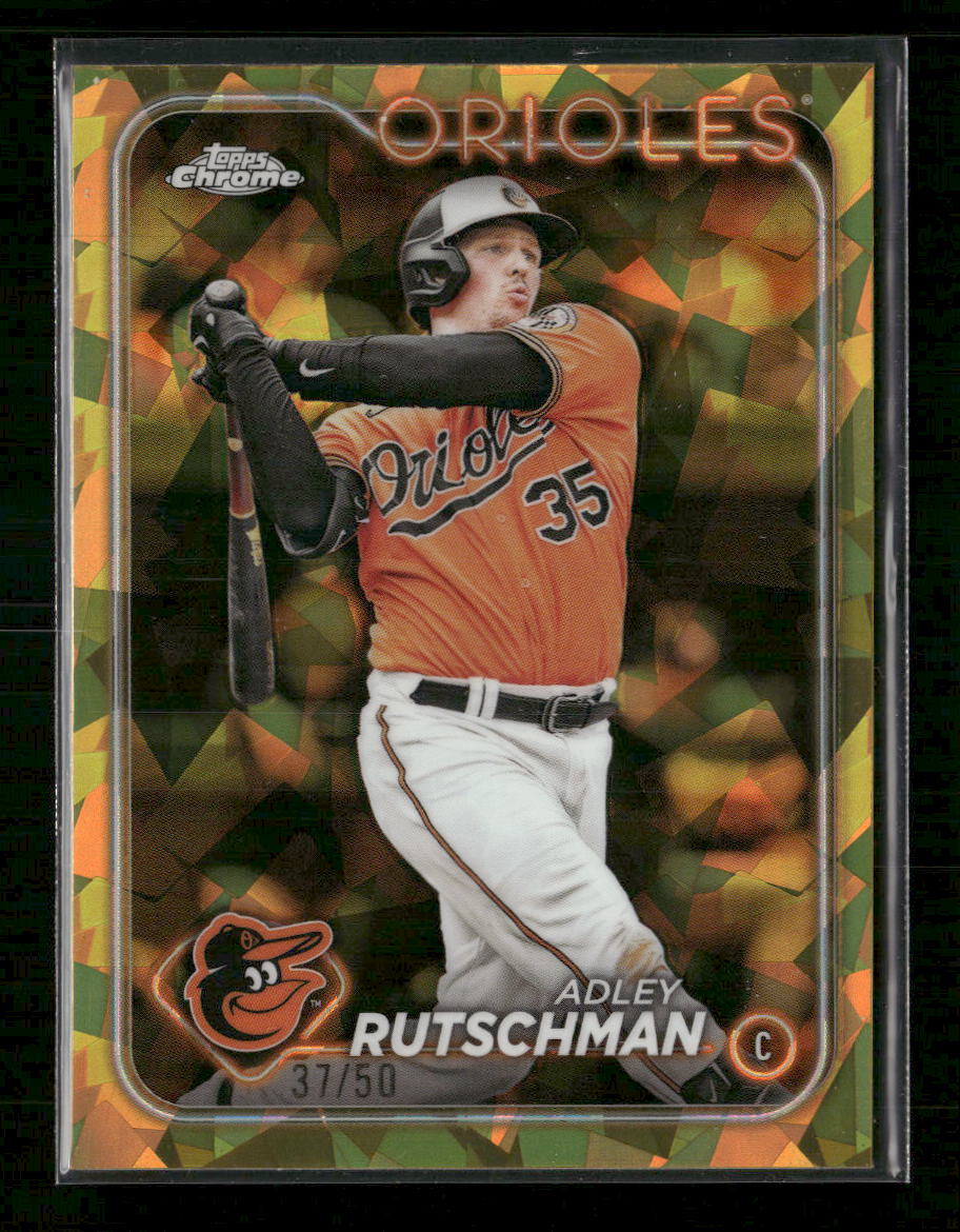 2024 Topps Chrome Sapphire Edition Gold Adley Rutschman #/50 #35