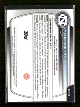 2025-26 Bowman Chrome Prospects Reptilian Refractor Caleb Wilson #BCP-83