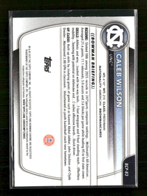 2025-26 Bowman Chrome Prospects Reptilian Refractor Caleb Wilson #BCP-83