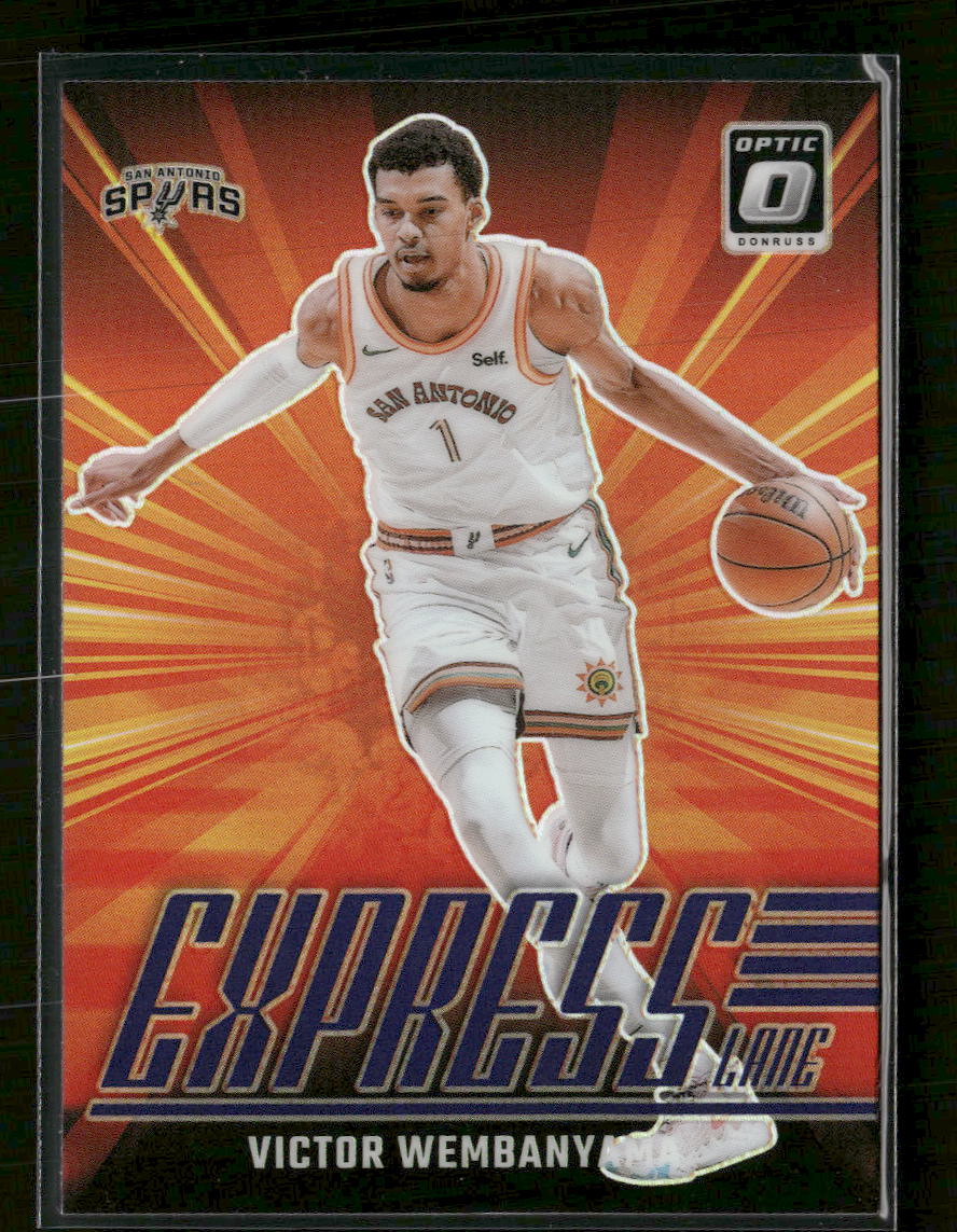 2024-25 Donruss Optic Express Lane Holo Victor Wembanyama #19