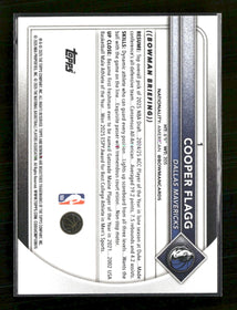 2025-26 Bowman Cooper Flagg Rookie #1