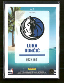 2024-25 Donruss Optic Splash! Lime Green Luka Doncic #/199 #1