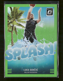 2024-25 Donruss Optic Splash! Lime Green Luka Doncic #/199 #1