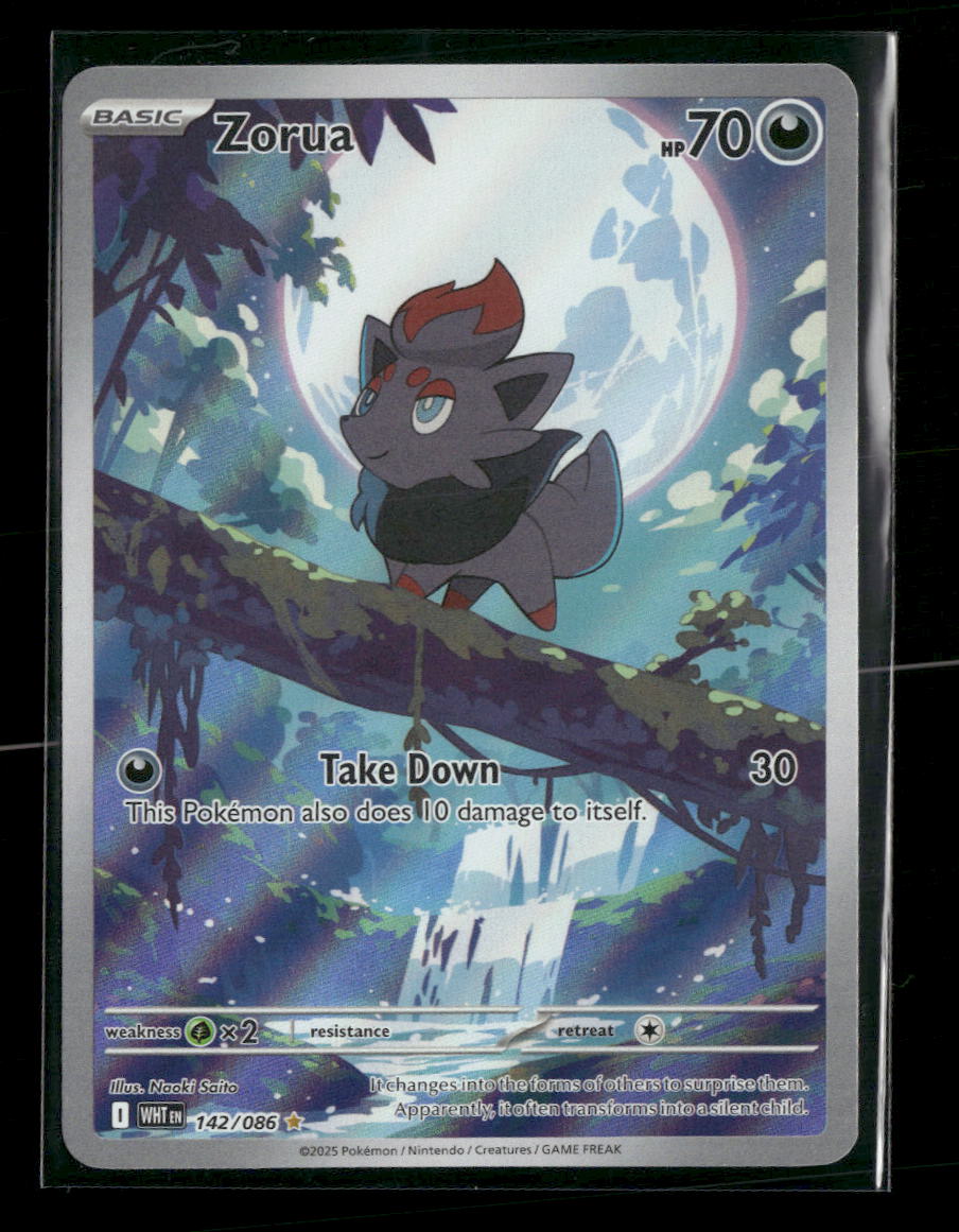 SV: White Flare Zorua #142/086