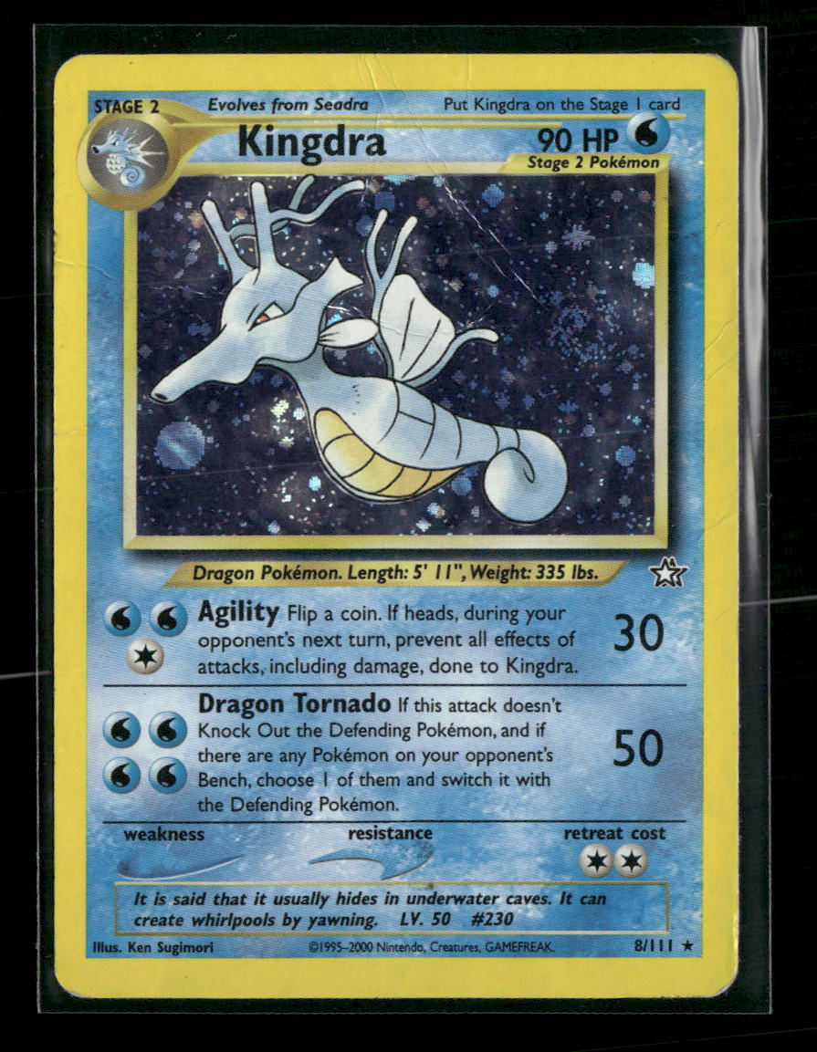 Neo Genesis Kingdra #008/111 Damaged
