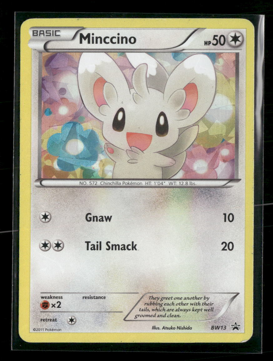 Black and White Promos Minccino #BW13