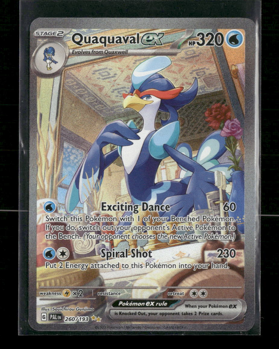 SV02: Paldea Evolved Quaquaval ex #260/193