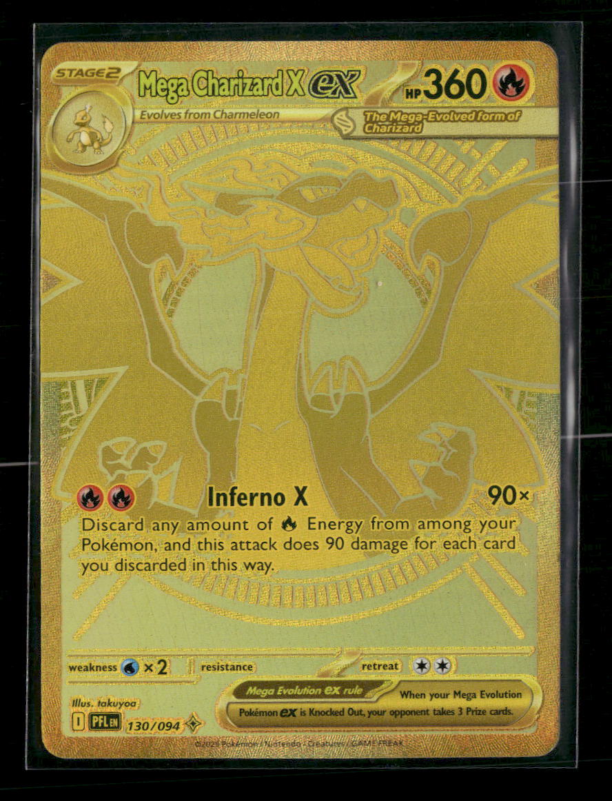 ME02: Phantasmal Flames Mega Charizard X ex #130/094