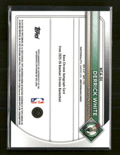 2025-26 Bowman Chrome Auto Yellow Mojo #/75 Derrick White Auto #BCA-DI