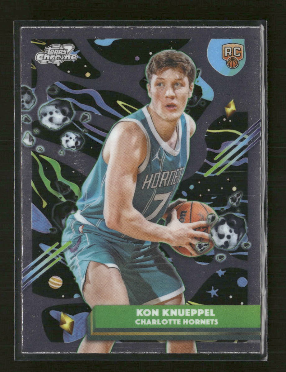 2025-26 Topps Chrome Cosmic Kon Knueppel Rookie #197