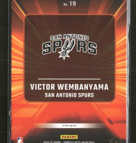 2024-25 Donruss Optic Express Lane Holo Victor Wembanyama #19