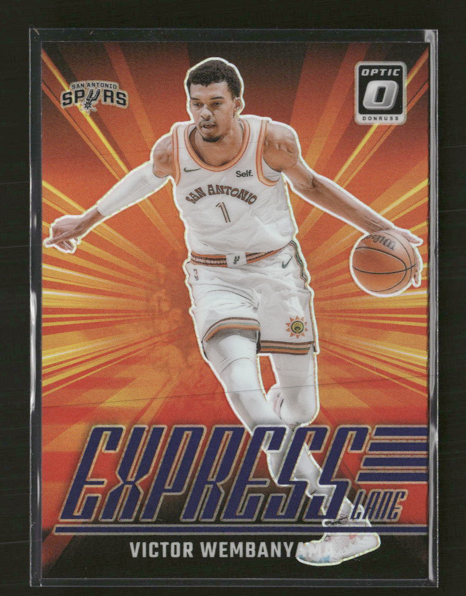2024-25 Donruss Optic Express Lane Holo Victor Wembanyama #19