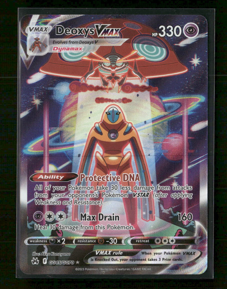 SWSH: Crown Zenith: Galarian Gallery Deoxys VMAX #GG45/GG70