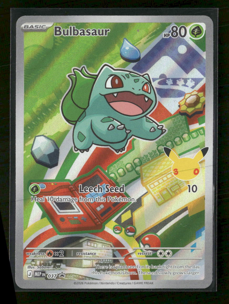 ME: Mega Evolution Promo Bulbasaur #037