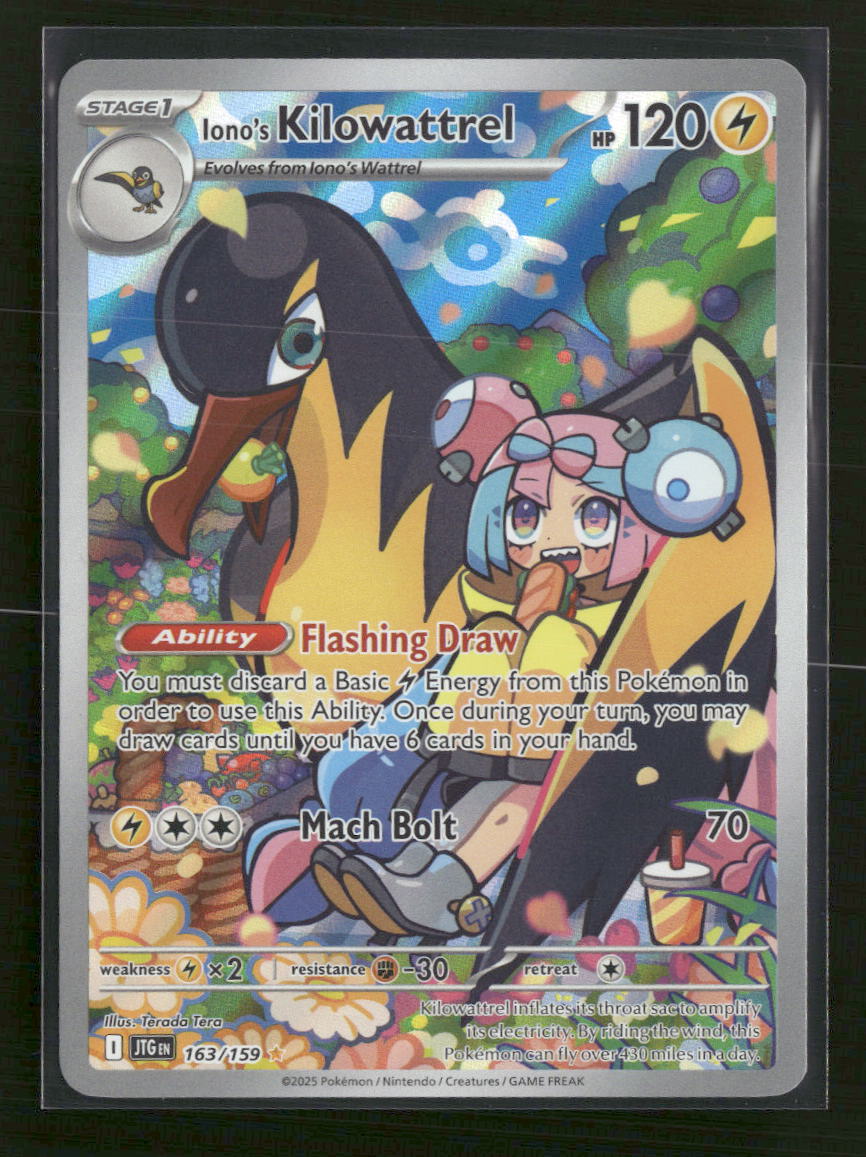 SV09: Journey Together Iono's Kilowattrel #163/159