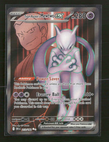 SV10: Destined Rivals Team Rocket's Mewtwo ex #213/182