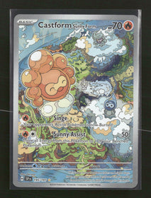 SV08: Surging Sparks Castform Sunny Form #195/191