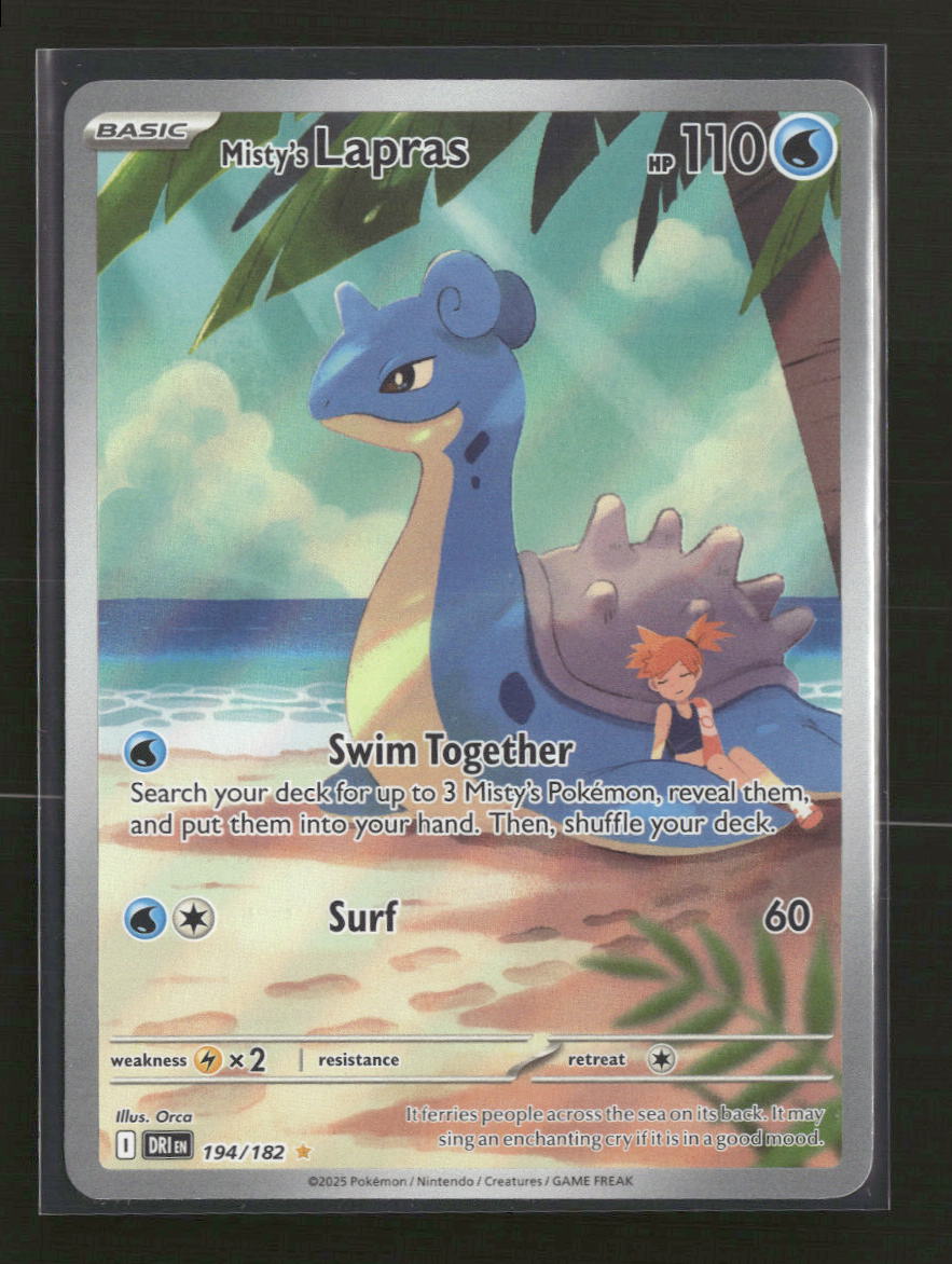 SV10: Destined Rivals Misty's Lapras #194/182