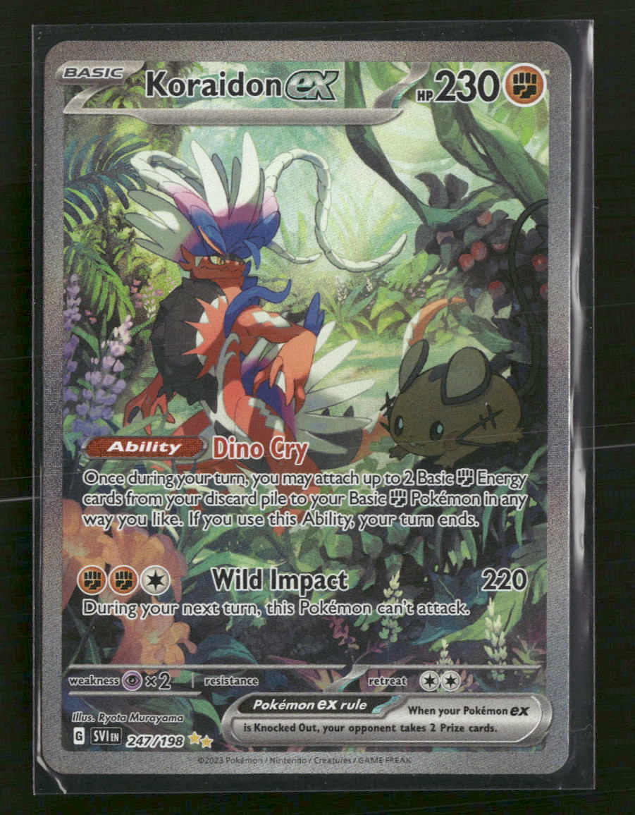 SV01: Scarlet & Violet Base Set Koraidon ex #247/198