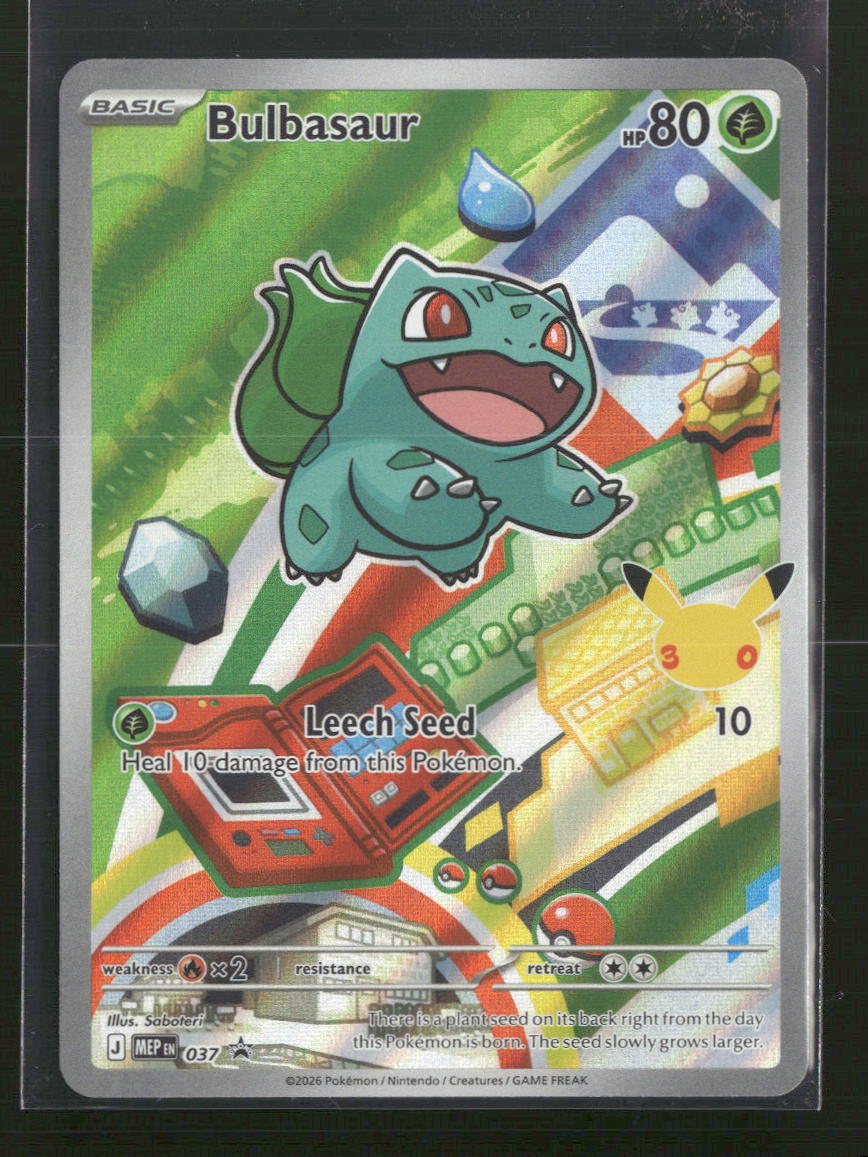 ME: Mega Evolution Promo Bulbasaur #037