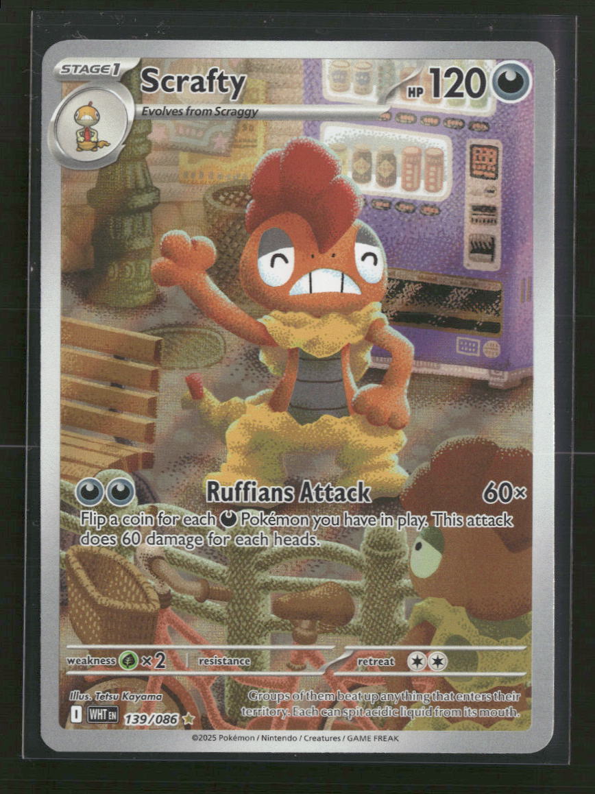 SV: White Flare Scrafty #139/086