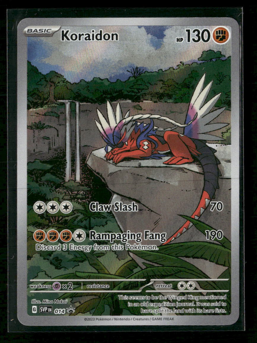 SV: Scarlet & Violet Promo Cards Koraidon #014