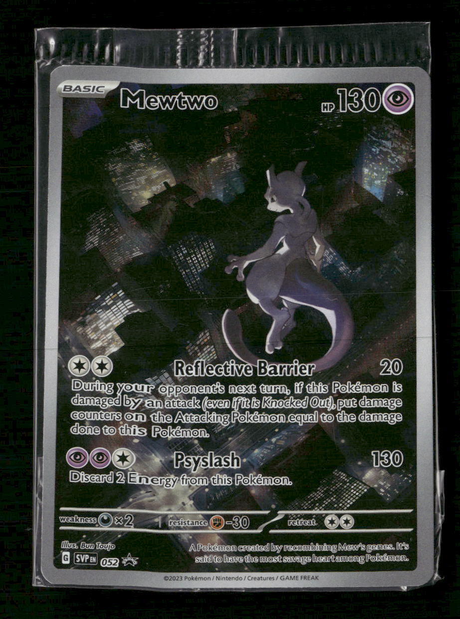SV: Scarlet & Violet Promo Cards Mewtwo #052