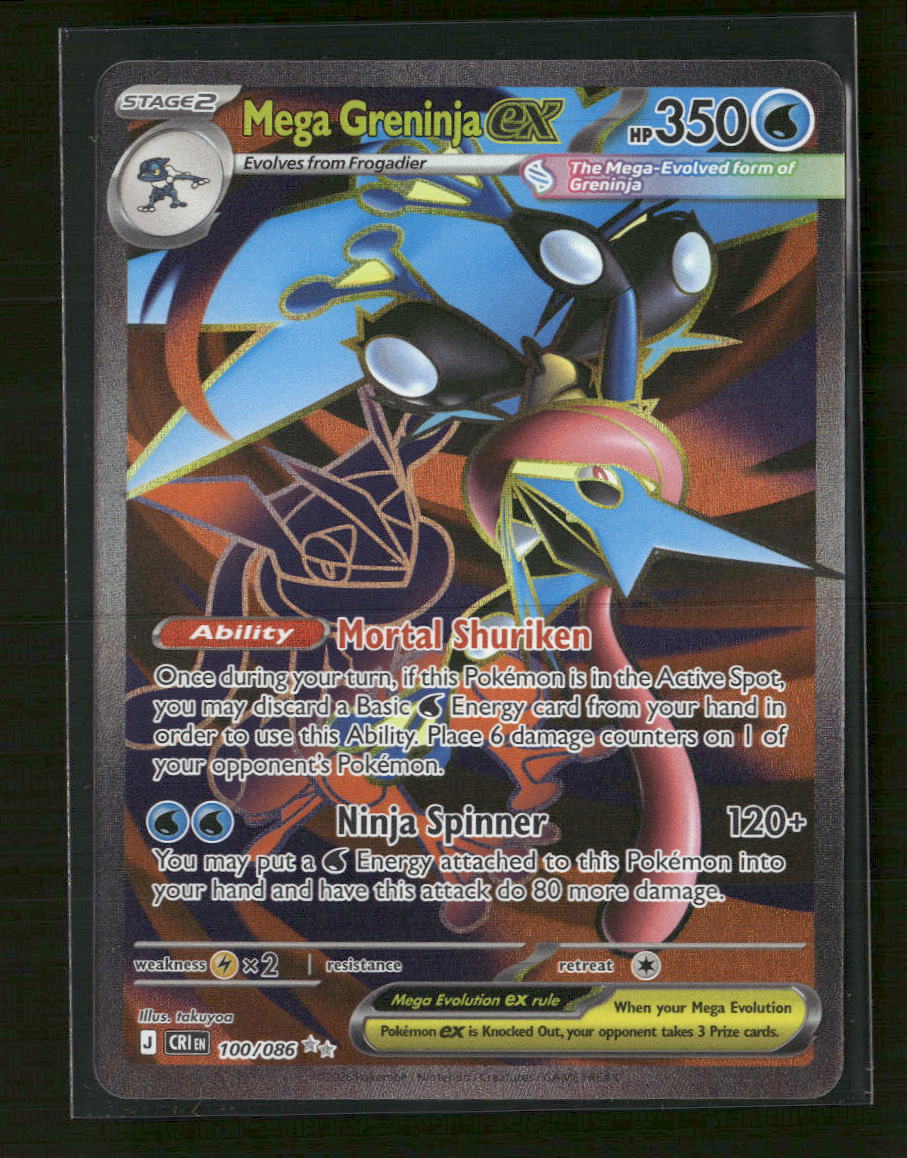 ME04: Chaos Rising Mega Greninja ex #100/086