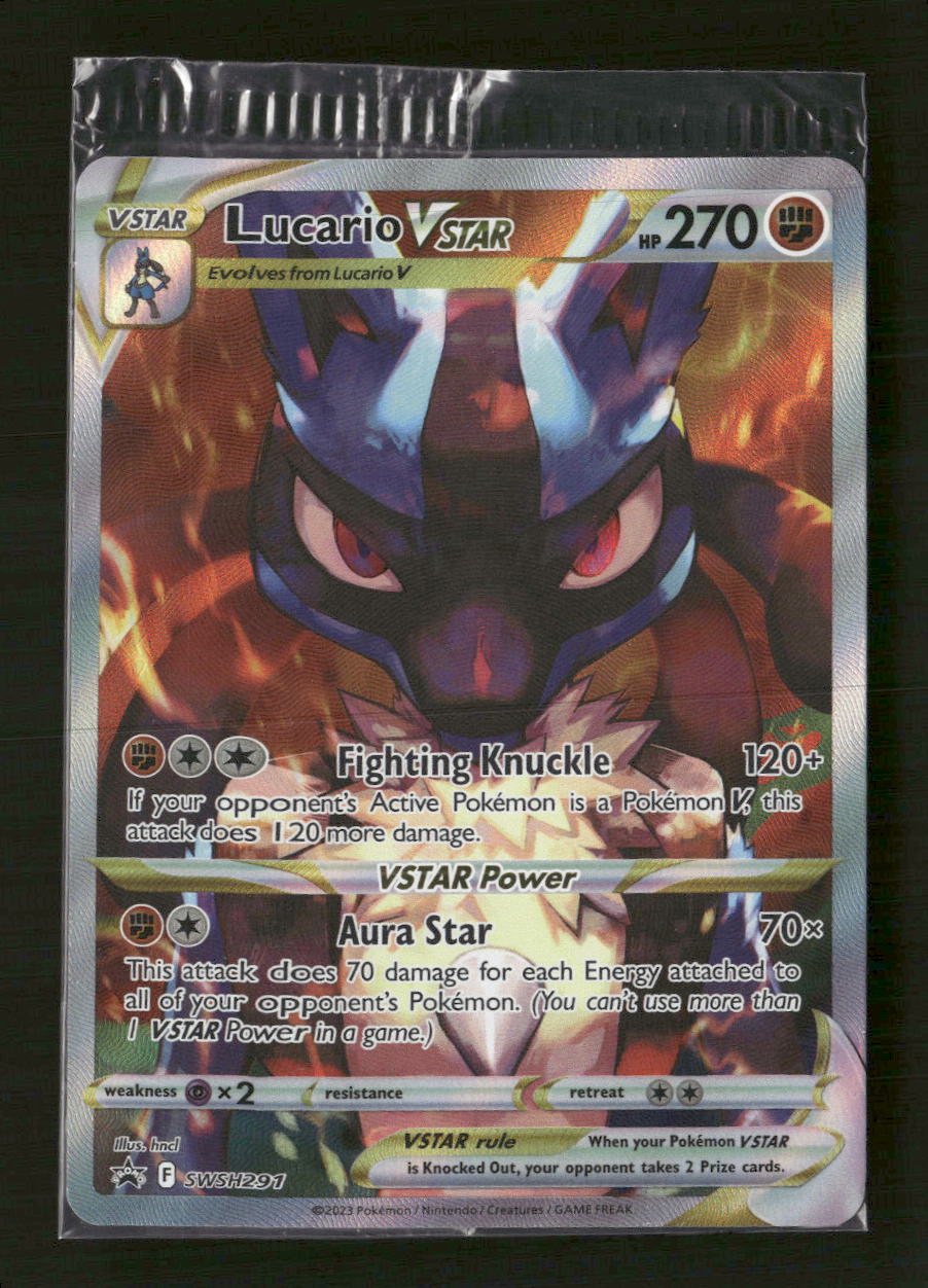 SWSH: Sword & Shield Promo Cards Lucario VSTAR #SWSH291