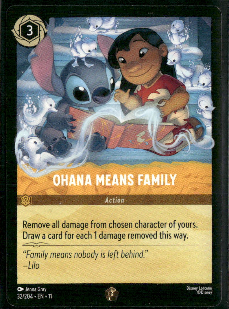 Winterspell Ohana Means Family #32/204
