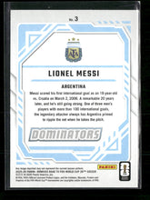 2025-26 Donruss Road to FIFA World Cup Dominators Red Lionel Messi #3