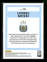 2025-26 Donruss Road to FIFA World Cup Lionel Messi #154