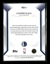2025-26 Topps Topps Collector Kit Cooper Flagg #NBA-6