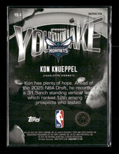 2025-26 Topps Chrome Youthquake Refractor Kon Knueppel #YQ-4