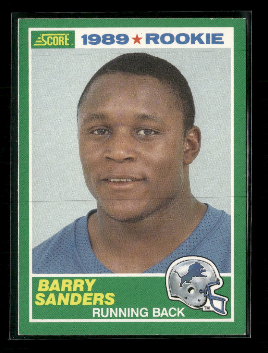 1989 Score Barry Sanders Rookie #257