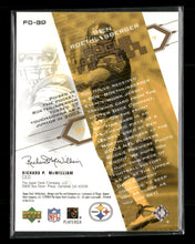 2004 Upper Deck Reflections Focus on the Future Jerseys Gold Ben Roethlisberger
